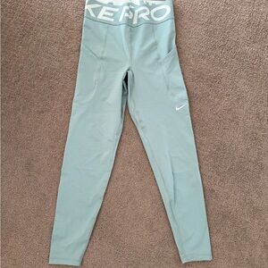 Nike Pro Teal Leggings